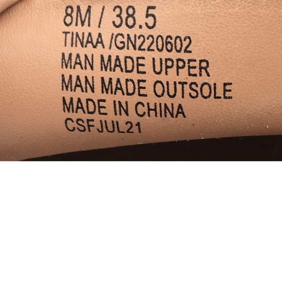 BCBG black Lug sole Loafers Vegan Leather with Gold Chain detail NWOT size 8 - Picture 15 of 16